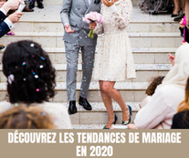 Découvrez les grandes tendances de mariage en 2020