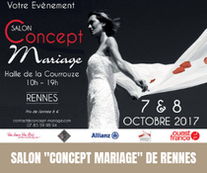 Retour sur la première Edition du salon"Concept Mariage" de Rennes