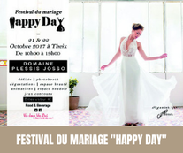 Retour sur la première édition du Festival du mariage "Happy Day" à Theix au Domaine de Plessis Josso