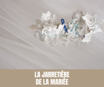 La jarretière de la Mariée est un accessoire de mode