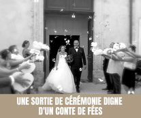 Une sortie de cérémonie digne d'un conte de fées : Magic Flyer International