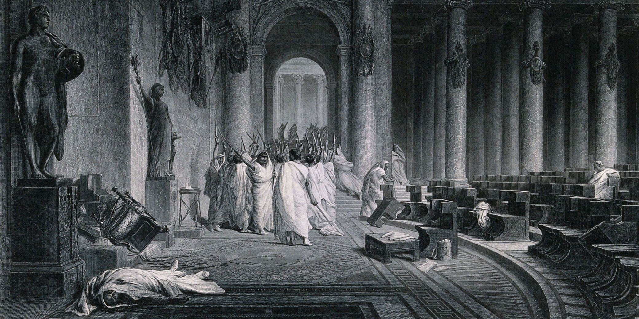 The supernatural warnings before Caesar was assassinated - History Skills, image size:2080x1040