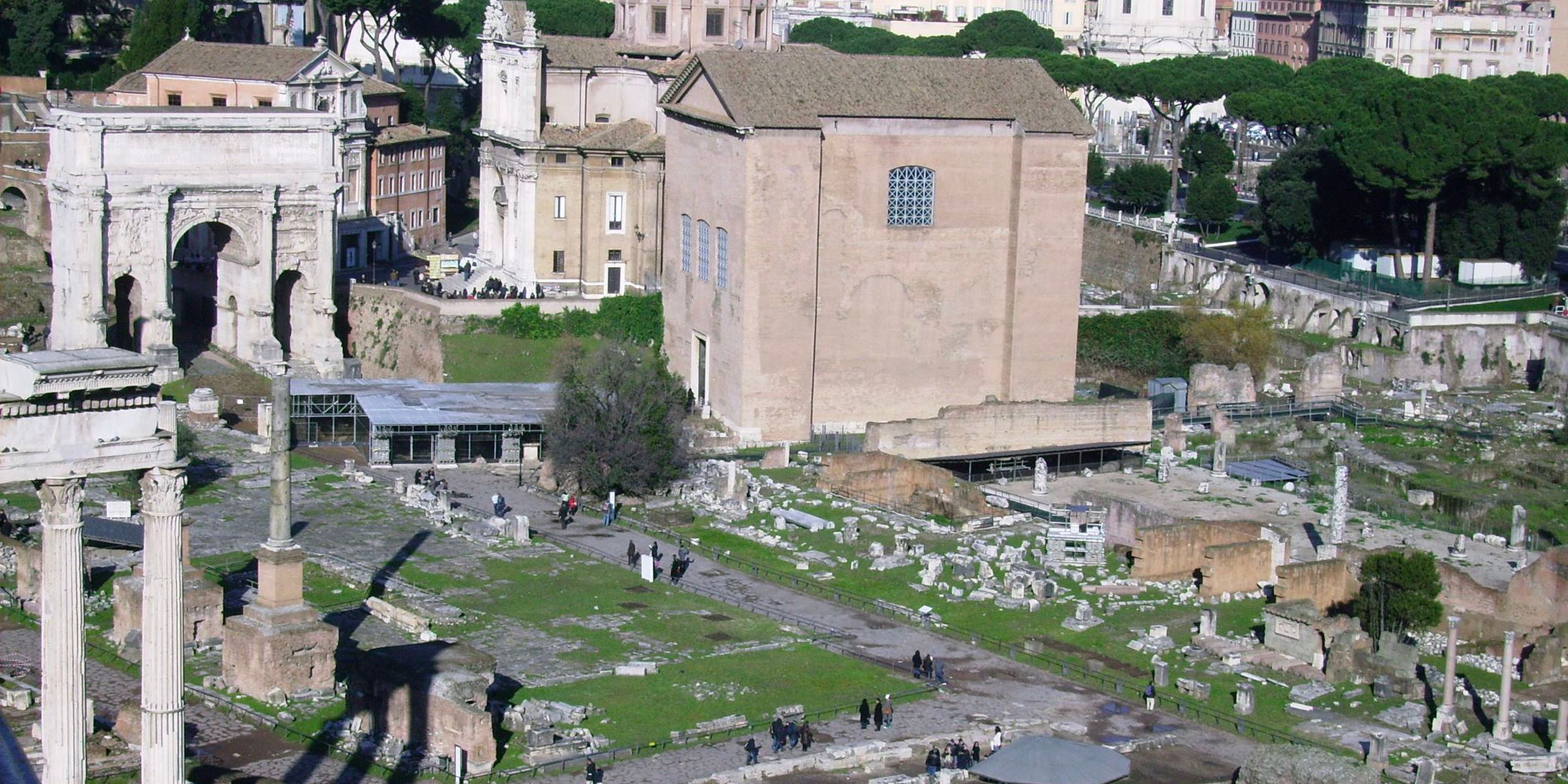 Roman Forum as the Heart of Ancient Civilization