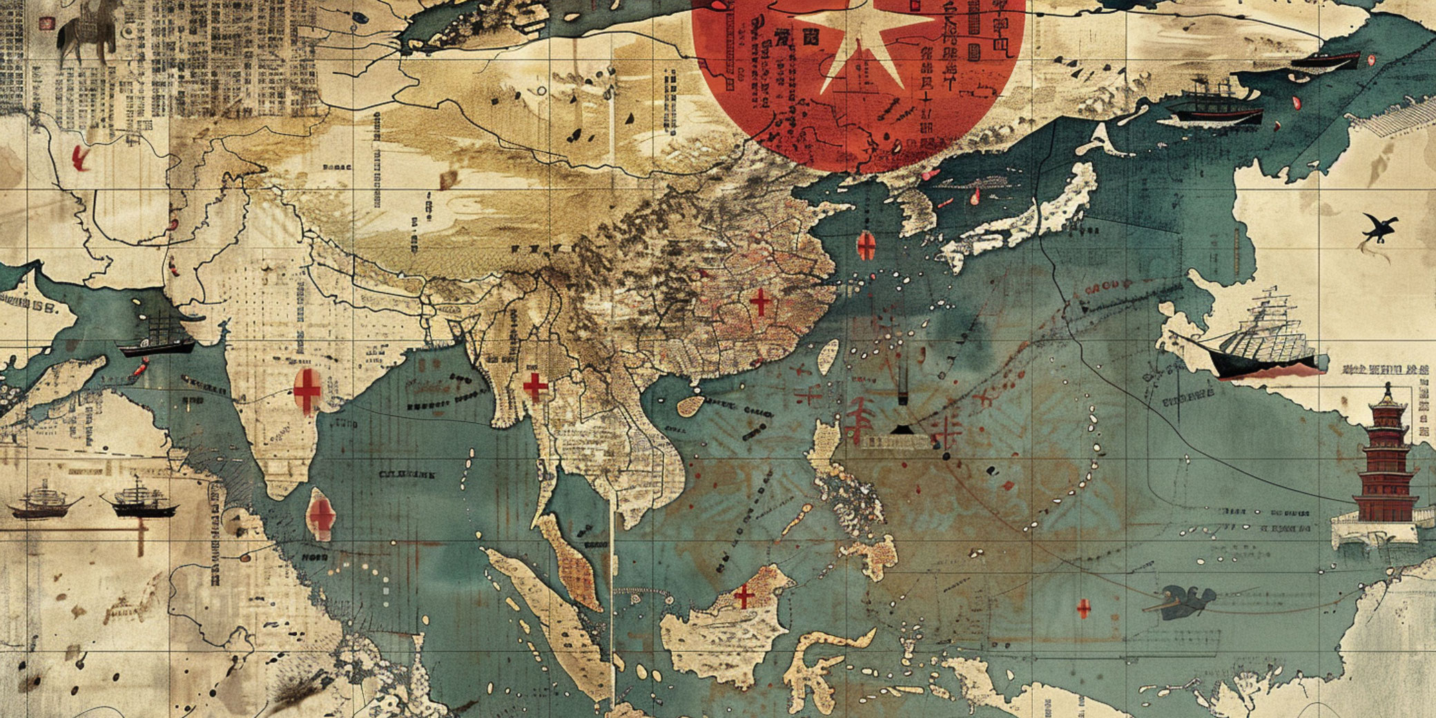 Imperial Japan's ambitious concept of a 'Greater East Asia Co-Prosperity Sphere'