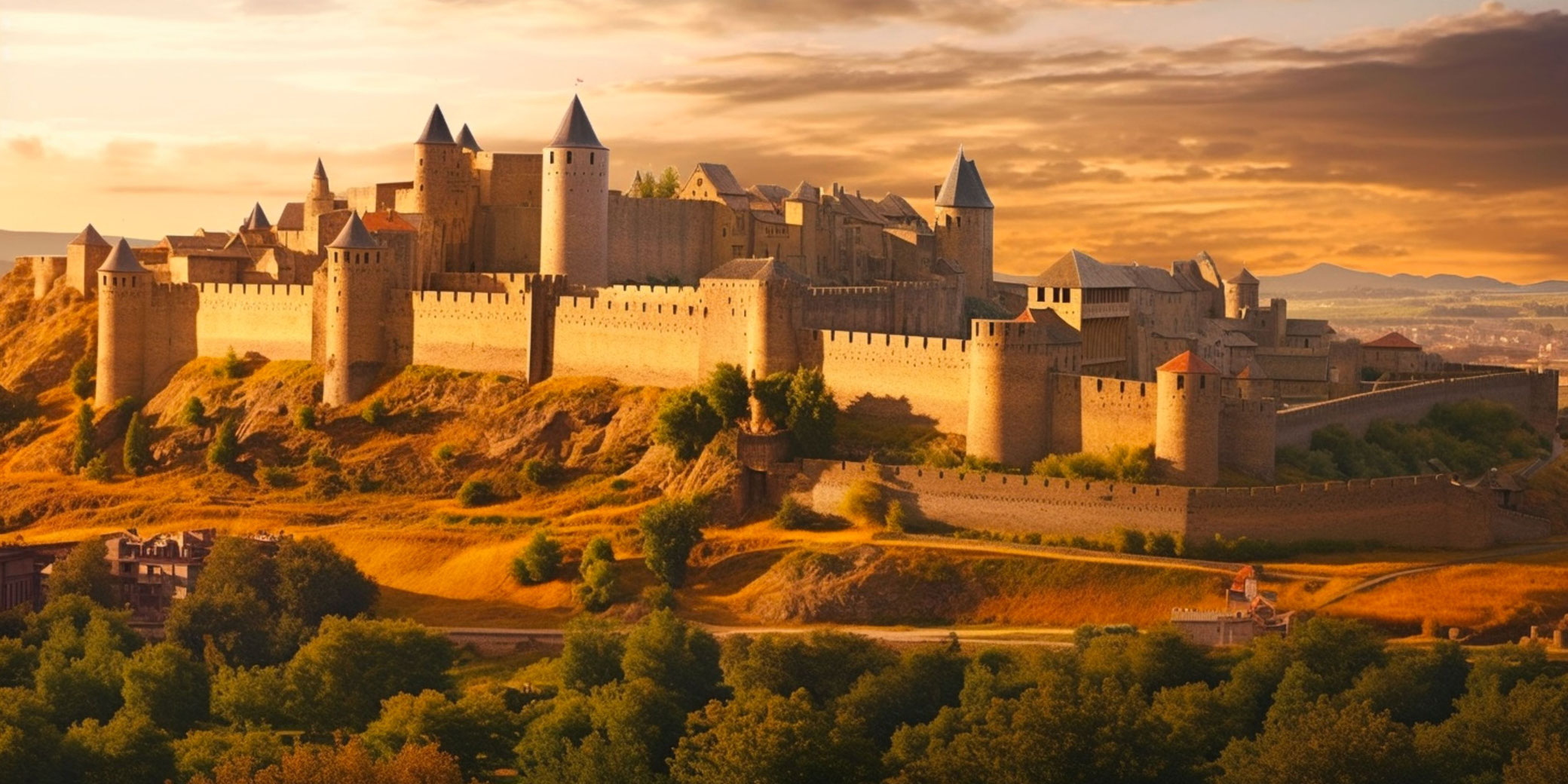 The turbulent history of Carcassonne, one of the greatest medieval