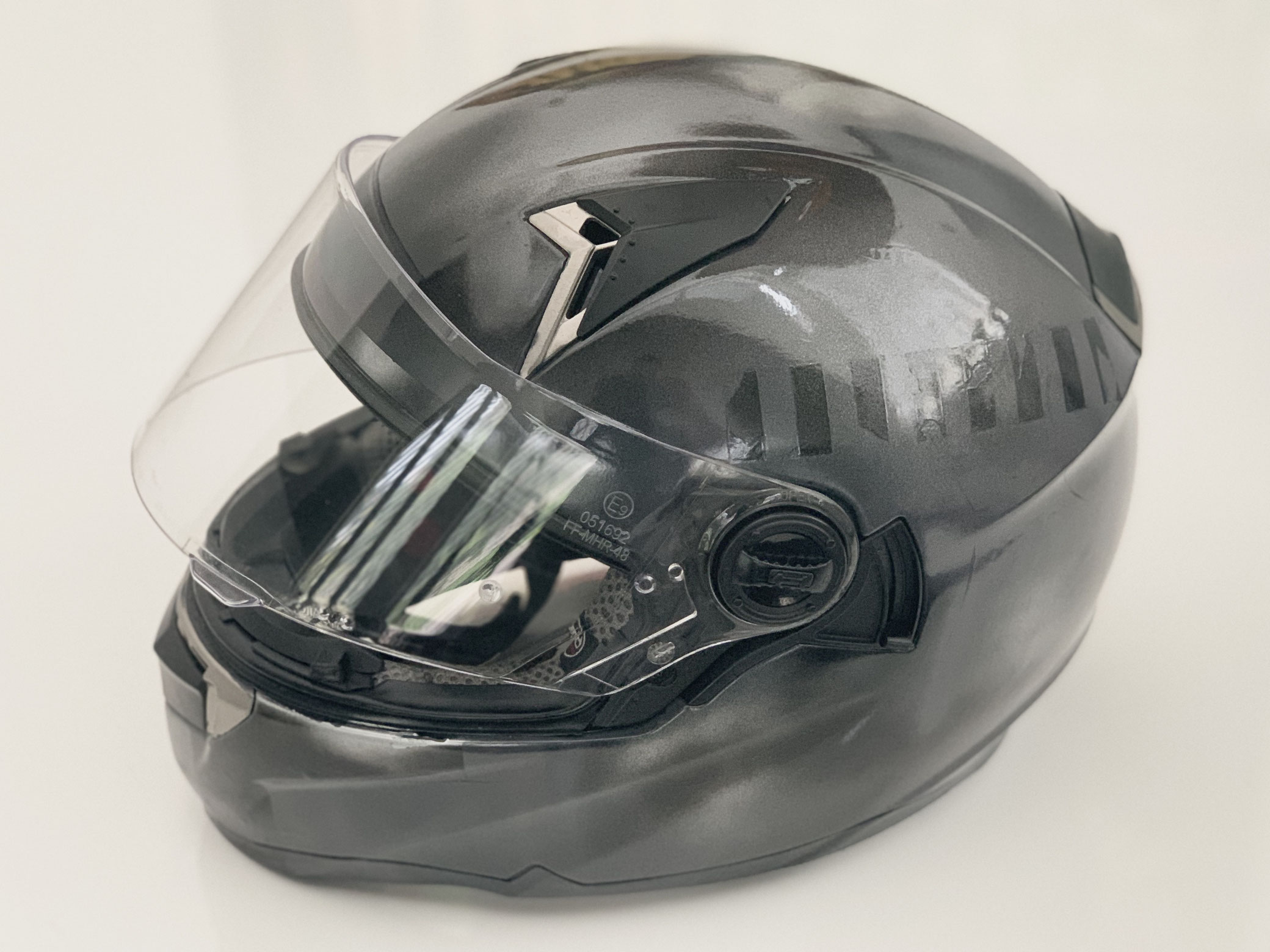 Motorrad Helm lackieren für Anfänger FuMoto.rocks Besser Motorrad