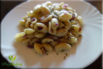 Gnocchetti Sardi with onions and shallots