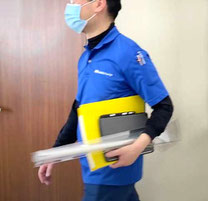 透明パーテーションで、新型コロナウィルスの飛沫感染防止対策を 透明パーテーションで、新型コロナウィルスの飛沫感染防止対策を