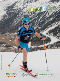 Martin bei der Skitour