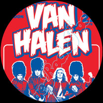 van halen, david lee roth, eddie van halen, alex van halen, jump, van halen poster