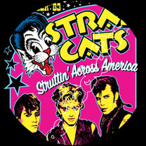 stray cats poster, rockabilly