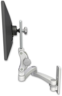 ASUL550-W3-A2|ロングリーチ50.8cm対応 壁掛けモニターアーム(ダブルアーム・高可動域)