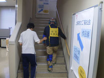 「障害模擬体験」(上越市社会福祉協議会)