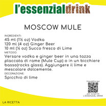 RICETTA MOSKOW MULE
