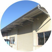 スレート庇改修工事