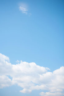 青空と雲