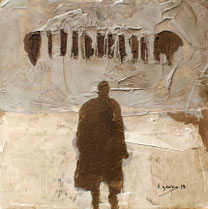 yacine aidoud, artiste algerien, art contemporain, peinture algerienne, algerian visual artist, contemporary algerian artist