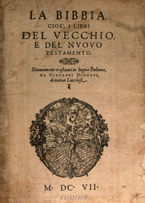 Diodati Bible italian 1607 online