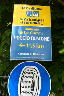 Franziskusweg von Rieti nach Assisi