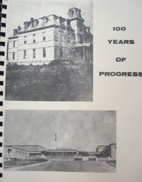 Cover of 100 Years of Progress: A History of the Franklin County Schools