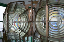 L'optique double du phare du Touquet