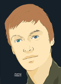 Daniil Kvyat by Muneta & Cerracín