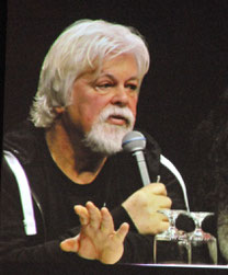 Paul Watson, porte parole des baleines