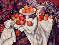 Paul Cézanne, "Pommes et oranges"