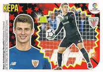 CROMO DE FÚTBOL - ESPAÑA - CAMPEONATO NACIONAL DE LIGA - 2.018/2.019 (EDICIONES ESTE - PANINI) KEPA - ATHLETIC CLUB BILBAO - Nº 1 (NUEVO) 0,25€.