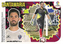 CROMO DE FÚTBOL - ESPAÑA - CAMPEONATO NACIONAL DE LIGA - 2.018/2.019 (EDICIONES ESTE - PANINI) SANTAMARÍA - S.D. HUESCA - Nº 2 (NUEVO) 0,25€.