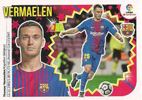 CROMO DE FÚTBOL - ESPAÑA - CAMPEONATO NACIONAL DE LIGA - 2.018/2.019 (EDICIONES ESTE - PANINI) VERMAELEN - F.C. BARCELONA - Nº 4B (NUEVO) 0,25€.