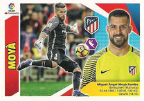 CROMO DE FÚTBOL - ESPAÑA - CAMPEONATO NACIONAL DE LIGA - 2.017/2.018 (EDICIONES ESTE - PANINI) MOYÁ - CLUB ATLÉTICO DE MADRID - Nº 2 (NUEVO) 0,25€.