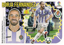 CROMO DE FÚTBOL - ESPAÑA - CAMPEONATO NACIONAL DE LIGA - 2.018/2.019 (EDICIONES ESTE - PANINI) BORJA FERNÁNDEZ - R. VALLADOLID C.F. - Nº 9 (NUEVO) 0,25€.