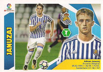 CROMO DE FÚTBOL - ESPAÑA - CAMPEONATO NACIONAL DE LIGA - 2.017/2.018 (EDICIONES ESTE - PANINI) JANUZAJ - REAL SOCIEDAD - ÚLTIMOS FICHAJES - Nº 21 (NUEVO) 0,25€.