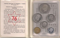 MONEDAS ESPAÑA - CARTERA OFICIAL (F.N.M.T) CO-5 - JUAN CARLOS I - 1.975 (19 - 76)  (PROOF) 7,50€.