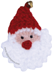 papa noel crochet- santaclaus - santa