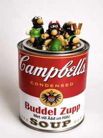Kölsche Pop Art "Buddel Zupp" von Divo Santino