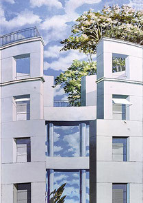 Projekte 2000-2009 - Fassadenmalerei Friedrichstr.