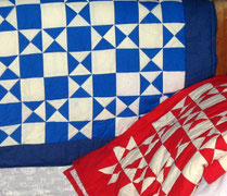 Patchwork-Decken Ohio Star für meine Kinder