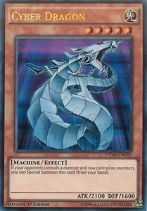 Cyber Drache mit originalem Artwork