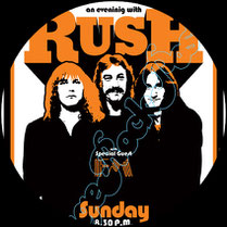 rush poster, rush, neil peart, geddy lee, alex lifeson, john rutsey, lindy young, jeff jones, gerry fielding, mitchell bossi, joe perna, progressive rock