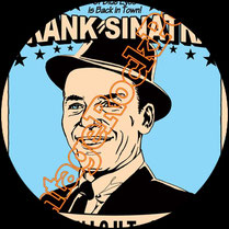 sinatra poster, sinatra concert, jazz, swing