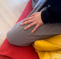 Meditation bei der Kum Nye Ausbildung 2024