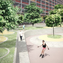 Diseño Urbano, parque