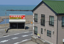 新潟の海水浴場は鯨波、小竹屋旅館