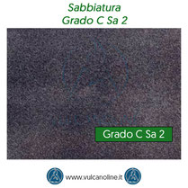 Grado di sabbiatura C Sa 2