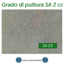 Grado di pulitura - Sabbiatura Sa 2.5