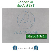 Grado di sabbiatura B Sa 3