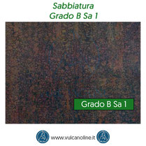 Grado di sabbiatura B Sa 1