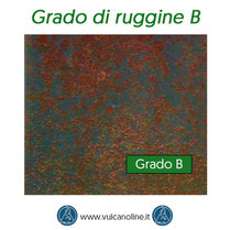 Grado di ruggine B secondo normativa EN ISO 8501